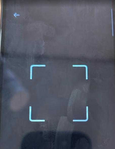 子端末でQRコードを読み取るの操作画面 2